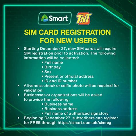smart register sim.